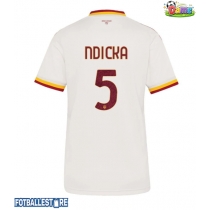 AS Roma Evan Ndicka #5 Bortedrakt Dame 2026-27 Kortermet